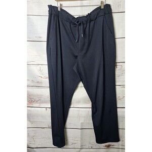 Maison d'Amelie Paris Womens Pants Size XL Navy Athletic Pull On Trouser